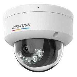 Camera supraveghere exterior Hikvision DS-2CD1127G2H-LIU(4mm), IP, 2MP, ColorVu, lentila 4mm, Smart Hybrid Light, IR 30m, lumina alba 30m, microfon, PoE, IK08 imagine