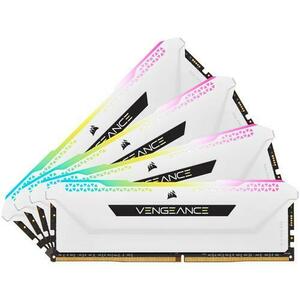 Memorii Corsair Vengeance XMP 2.0 PRO SL, White Heatspreader 64GB (4x16GB), DDR4, 3200MHz, CL 16, RGB imagine