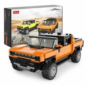 Masinuta construibila Hummer EV, 1: 30, (Portocaliu) imagine