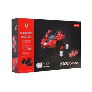 Masinuta cu radiocomanda Rastar - Ferrari FXXK EVO, 84 piese, 1: 18 (Rosu/Negru) imagine