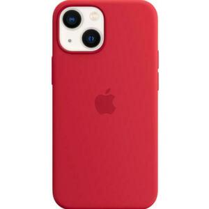 Protectie Spate Apple pentru Apple iPhone 13 Mini, Silicon (Rosu) imagine