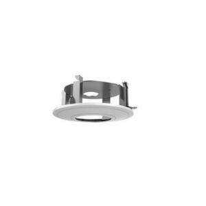 Suport Hikvision montaj tavan DS-1227ZJ-DM37, metal si plastic, alb, dimensiuni: Ø 225 mm × 98.2 mm, greutate: 700g imagine