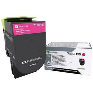 Toner Lexmark 71B0H30, acoperire aprox. 3500 pagini (Magenta) imagine