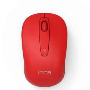 Mouse Inca IWM-331RK, Wireless 2.4 GHZ, 800/1600 dpi, USB (Rosu) imagine