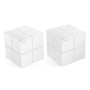 Sistem Router Wireless mesh Tenda Nova MW6, Gigabit, Dual Band, Kit cu 2 noduri wireless, 1200 Mbps (Alb) imagine