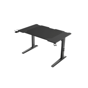 Birou gaming Genesis Holm Modular 120, Iluminare RGB, Suport pahar (Negru) imagine