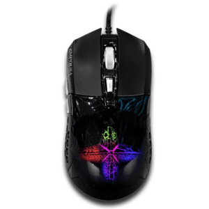Mouse Gaming Inca IMG-355GX, 7200 dpi, RGB, Wired, USB (Negru) imagine
