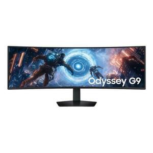 Monitor Gaming VA LED Samsung Odyssey G9 49inch LS49FG910EUXEN, DQHD (5120 x 1440), HDMI, DisplayPort, Ecran curbat, 144 Hz, 1 ms (Negru) imagine