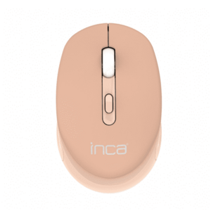 Mouse Inca IWM-243RH, 800-1600 dpi, Wireless 2.4GHz, USB (Bej) imagine