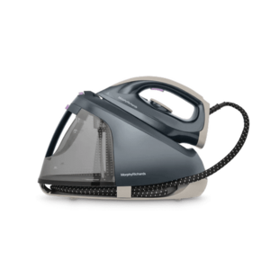 Statie de calcat Morphy Richards MUH-ISE4B, 2400 W, Jet de abur 120g, Debit de abur 70 g/min, Oprire automata, 6 bar, Anti-Calcar (Negru) imagine