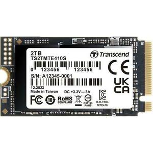 SSD Transcend TS2TMTE410S, 2TB, M.2 2242, PCIe Gen4 x4 imagine