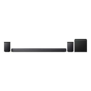 Soundbar Samsung HW-Q930F, 9.1.4, Wi-Fi, Subwoofer Wireless si Rear Speaker, HDR10+, HDMI, Bluetooth, Wi-Fi (Negru Titan) imagine