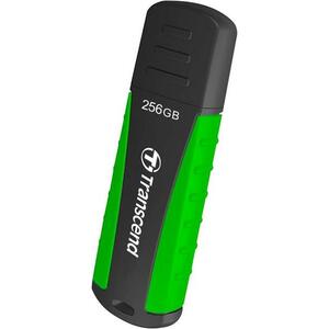 Stick USB Transcend Jetflash 810, 128GB, USB 3.0 (Negru/Verde) imagine