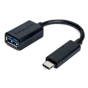 Adaptor KENSINGTON CA1000, USB 3.1 Type-C - USB 3.0 (Negru) imagine