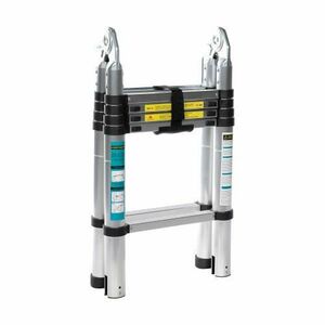 Scara telescopica Detoolz DZ-C246, dubla 3.2m, 10 trepte, 150kg imagine