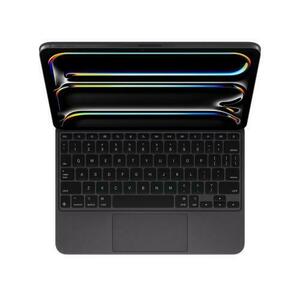 Husa cu tastatura Apple Magic Keyboard MWR23RO/A pentru iPad Pro 11‑inch (M4), Layout RO (Negru) imagine