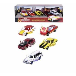 Set 5 masinute metalice Majorette - Aniversare de 60 de ani (Multicolor) imagine