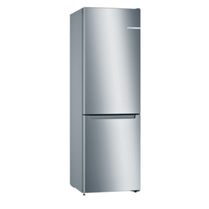 Combina frigorifica Bosch KGN33NLEB, 282 l, Total No Frost, Clasa E, Control electronic, Iluminare LED, H 176 cm (Inox) imagine