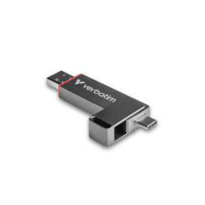Stick Memorie Verbatim 32042, 512GB, USB-C / USB-A (Argintiu) imagine