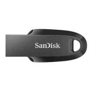 Memorie USB SANDISK Ultra Curve SDCZ550-128G-G46, 128GB, USB 3.2 Gen 1 (Negru) imagine