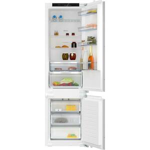 Combina frigorifica incorporabila NEFF KI7962FD0, 290 l, NoFrost, Clasa D, Lumina LED, Fresh Zone, H 193.5 cm (Alb) imagine