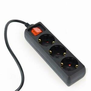 Prelungitor Gembird EG-PSU3-01, 0.6 m, Negru imagine
