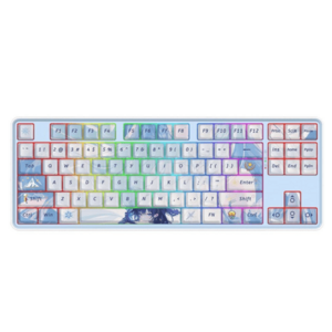 Tastatura Gaming Redragon Star Blade Pro, Wireless 2.4 GHz, Bluetooth, Wired, RGB (Multicolor) imagine