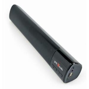 Boxa portabila SPK-BT-BAR400-01, tip soundbar, Bluetooth, RMS 2 x5W, SD Card, 1200mAh (Negru) imagine