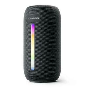 Boxa Portabila Omega OGQ156, Bluetooth, 10 W RMS, RGB (Negru) imagine