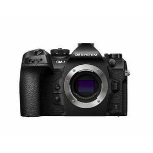 Aparat Foto Mirrorless OM System OM-1 Mark II, 20.4MP 4k Body, LCD 3inch, micro-HDMI, Montura MFT (Negru) imagine