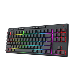 Tastatura gaming Redragon Shiva TKL Pro, iluminare RGB (Negru) imagine
