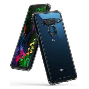 Protectie spate Ringke FUSION pentru LG G8 ThinQ (Transparent fumuriu) imagine
