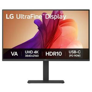 Monitor VA LED LG 31.5inch 32U720A-B, UHD (3840 x 2160), HDMI, DisplayPort, Boxe, Pivot (Negru) imagine