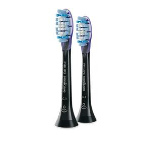 Rezerve periuta electrica Philips Sonicare Premium Gum Care HX9052/88, 2 bucati (Negru) imagine