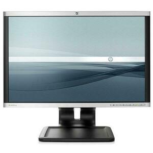 Monitor Refurbished LCD HP 22inch LA2205wg, 1680 x 1050, VGA, DVI, Display Port, USB (Negru/Argintiu) imagine