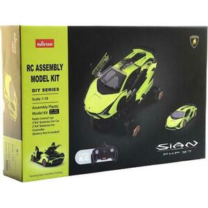 Masina radiocomandata Rastar – Lamborghini Sian, scara 1: 18 (Verde) imagine