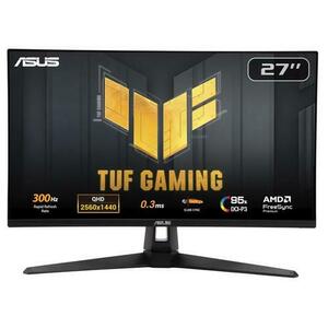 Monitor Gaming Fast IPS ASUS TUF Gaming 27inch VG27AQM5A, QHD (2560 x 1440), HDMI, DisplayPort, Boxe, 300 Hz, 0.3 ms (Negru) imagine