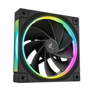 Ventilator Deepcool FL12R, iluminare ARGB LED, 120 mm (Negru) imagine