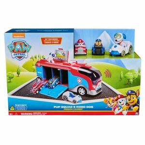 Set de joaca autocar cu figurine, Paw Patrol, Mission Cruiser imagine