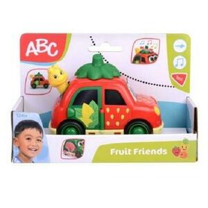 Abc Fruit Friends Masinuta Capsuna 12cm imagine