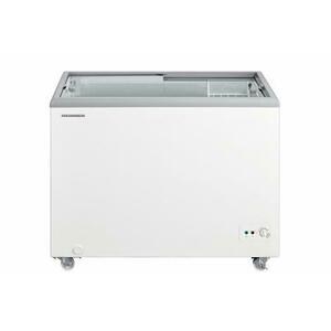 Lada frigorifica cu capac glisant HEINNER HSF-M255WH, 255 l, Clasa C, Functionare convertibila Racire/Congelare, Control mecanic cu termostat ajustabil, 1 cos sarma (Alb) imagine