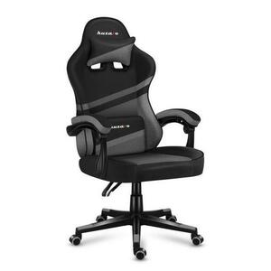 Scaun gaming Huzaro HZ-Force 4.4, Mesh, Cotiere moi, Perne lombara & cervicala, Cadru otel (Gri) imagine