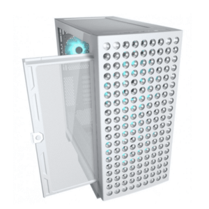 Carcasa Cougar Airface Eco RGB, Middle Tower, fara sursa (Alb) imagine