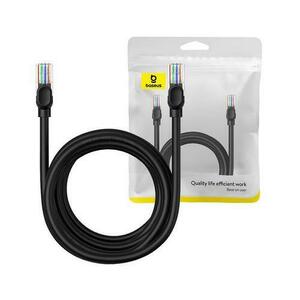 Patch cord UTP Baseus Cat5, 5m, PVC, 1Gbps (Negru) imagine