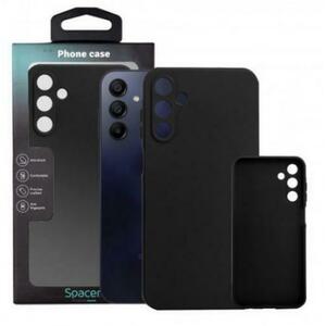 Protectie pentru spate Spacer SPPC-SM-GX-A15-TPU pentru Samsung Galaxy A15, Negru imagine