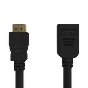 Cablu video prelungitor HDMI Gembird CC-HDMI4X-15, HDMI (T) la HDMI (M) 2.0, 4.5m, Conectori auriti, 4K(3840x2160@)60Hz imagine