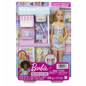 Set de joaca Magazinul de Inghetata, +4 ani, Barbie imagine