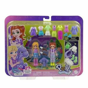 Polly Pocket Set 2 Papusi Si Accesorii 27 Piese imagine
