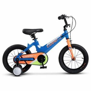 Bicicleta Copii 4-6 ani Carpat PRO C16122B, roti 16inch, Sistem franare U-brake, Albastru/Portocaliu imagine