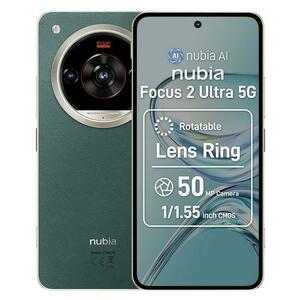 Telefon Mobil ZTE nubia Focus 2 Ultra, Procesor Unisoc T8100 Octa-Core, AMOLED Capacitive touchscreen 6.8inch, 8GB RAM, 512GB Flash, Camera Tripla, 5G, Wi-Fi, Dual Sim, Android (Verde) imagine